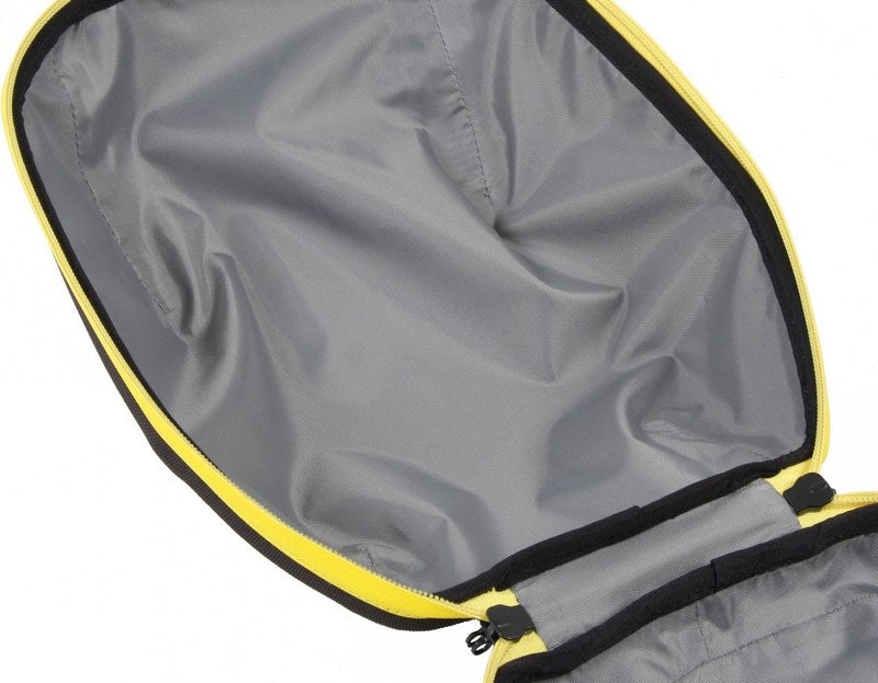 Hepco & Becker Tankbag Royster Daypack 5 5 ltr. black with yellow zipper | 640813 00 07