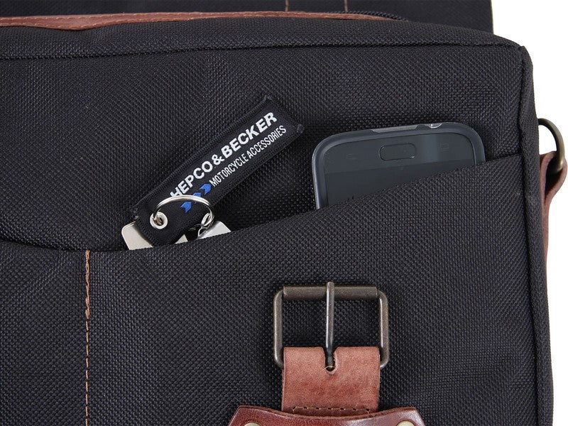 Hepco & Becker / ヘプコ&ベッカー Legacy courier bag set M/M black for C-Bow carrier | 6451976 00 01 MM