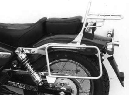 Hepco & Becker Tube Topcasecarrier-chrome for Honda CA 125 Rebel / CMX 250 Rebel | 650105 01 02