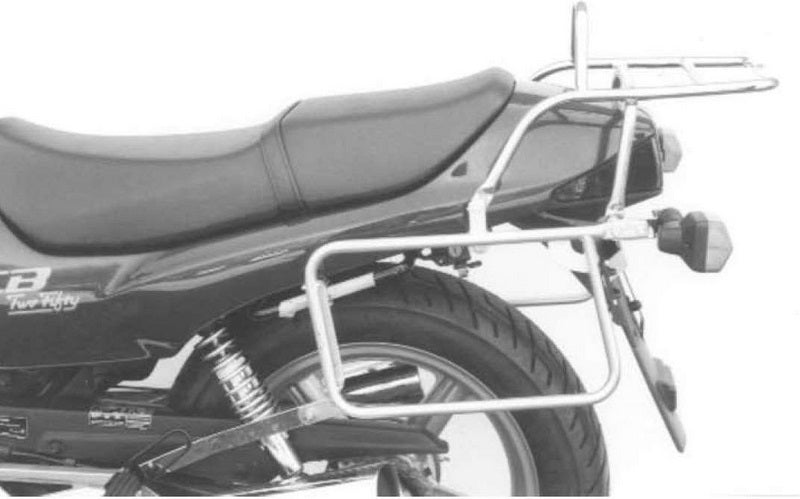 Hepco & Becker Side-and Topcasecarrierset-chrome for Honda CB Two-Fifty | 650124 00 02