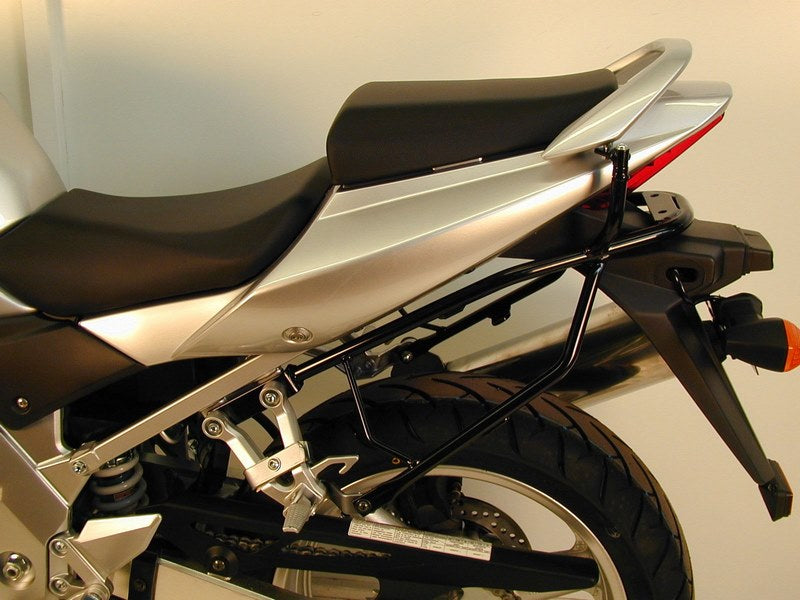 Hepco & Becker Sidecarrier permanent mounted-black for Suzuki SV 1000/S | 650377 00 01