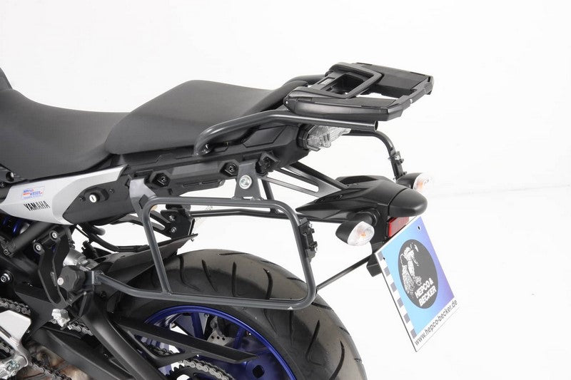 Hepco & Becker / ヘプコ&ベッカー Sidecarrier Lock-it - anthracite for Yamaha MT - 09 Tracer ABS | 6504547 00 05