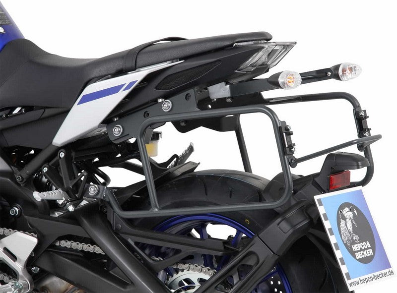 Hepco & Becker / ヘプコ&ベッカー Sidecarrier Lock-it - anthracite for Yamaha MT - 09 from 2017 | 6504557 00 05