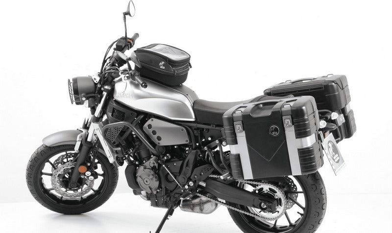 Hepco and Becker / ヘプコアンドベッカー Sidecarrier Lock-it anthracite for Yamaha XSR 700 / XTribute (2022-) | 6504578 00 05