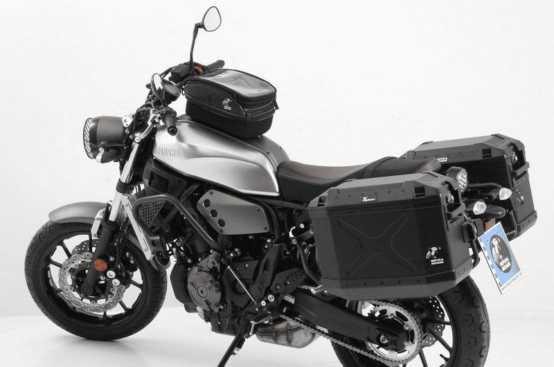 Hepco and Becker / ヘプコアンドベッカー Sidecarrier Lock-it anthracite for Yamaha XSR 700 / XTribute (2022-) | 6504578 00 05
