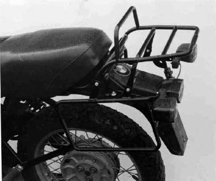 Hepco & Becker Side-and Topcasecarrierset-black for BMW R 65 G / S from 1988-R 80 G / S from 1981-1987 | 650611 00 01
