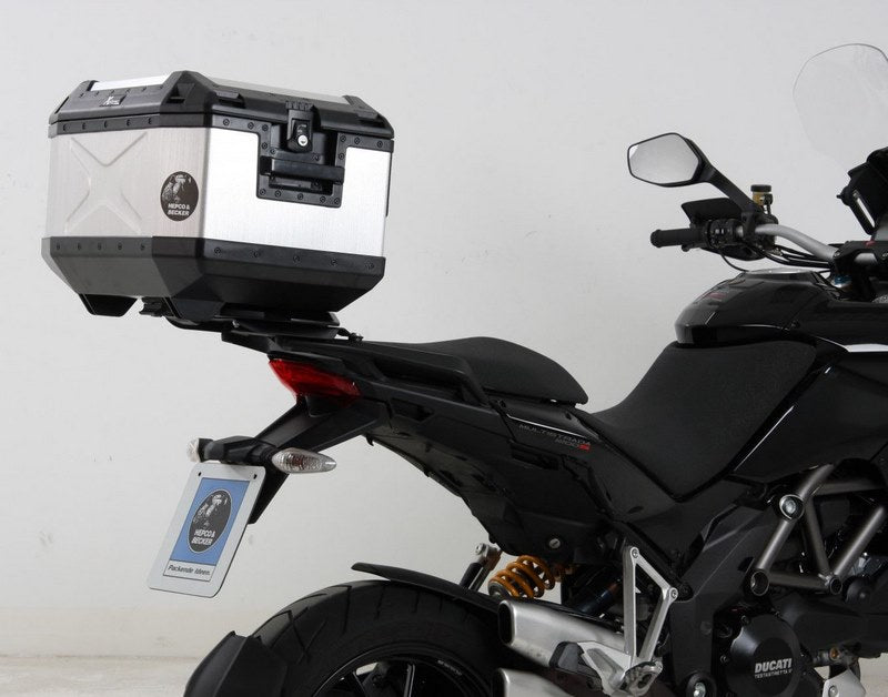 Hepco & Becker Alurack topcasecarrier-black for Ducati Multistrada 1200 / S 2010-2014 | 650727 01 01