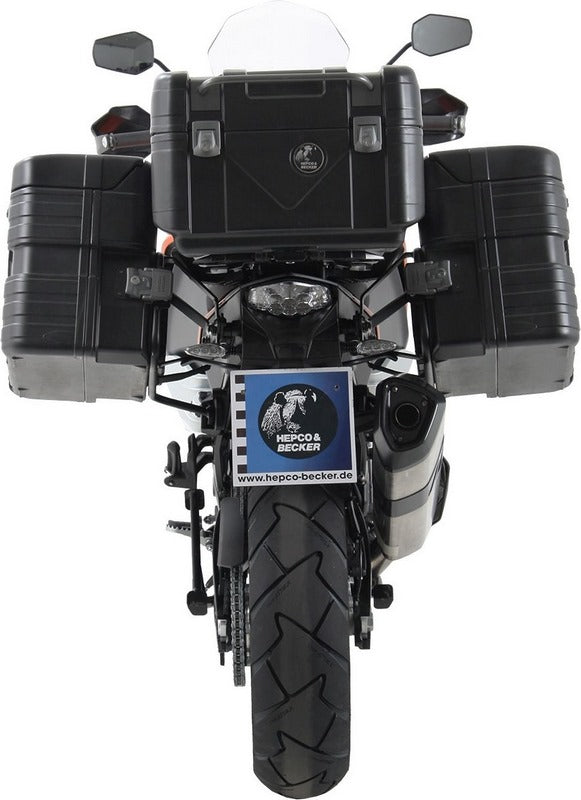Hepco & Becker Sidecarrier Lock-it-black-symmetric for KTM 1190 Adventure / R | 6507519 00 01