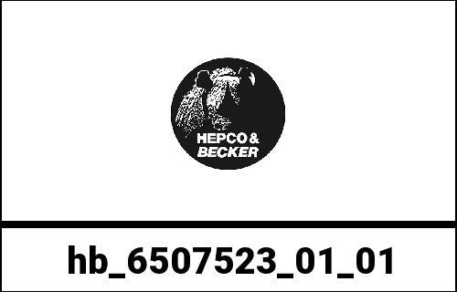 Hepco & Becker Alurack topcasecarrier-black for Triumph Tiger 1050 Sport from 2013 | 6507523 01 01