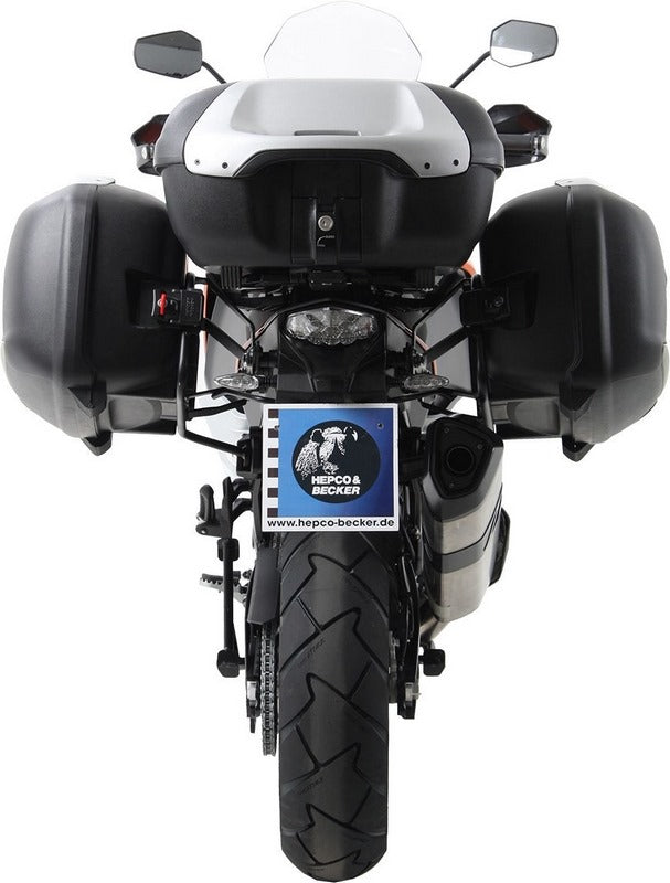 Hepco & Becker Sidecarrier Lock-it-black-symmetric for KTM 1090 Adventure R from 2017 | 6507563 00 01