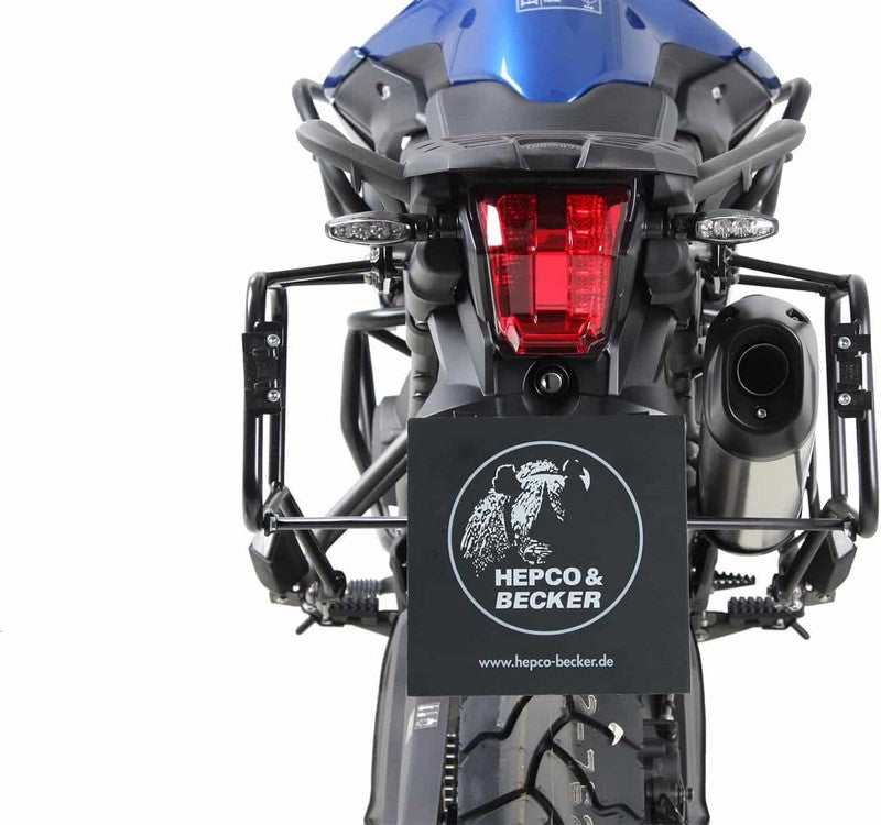 Hepco & Becker / ヘプコ&ベッカー Sidecarrier Lock-it - black for Triumph Tiger 800 XR / XRX / XRT / XC / XCX / XCA (2018-) | 6507592 00 01