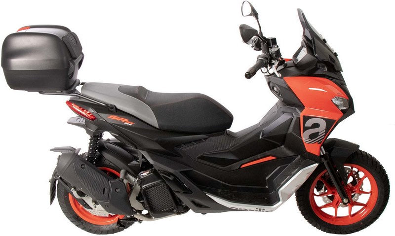 Hepco and Becker / ヘプコアンドベッカー Topcase - Set Journey 30 incl. carrier for Aprilia SR GT 125/200/Sport (ab 2022) | 6507648 01 01-206