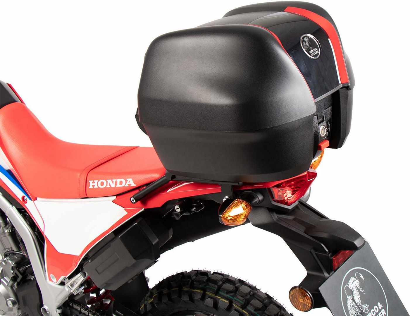 Hepco and Becker / ヘプコアンドベッカー Topcase - Set Journey 30 incl. carrier for Honda CRF 300 Rally (2021-) | 6509535 01 01-206