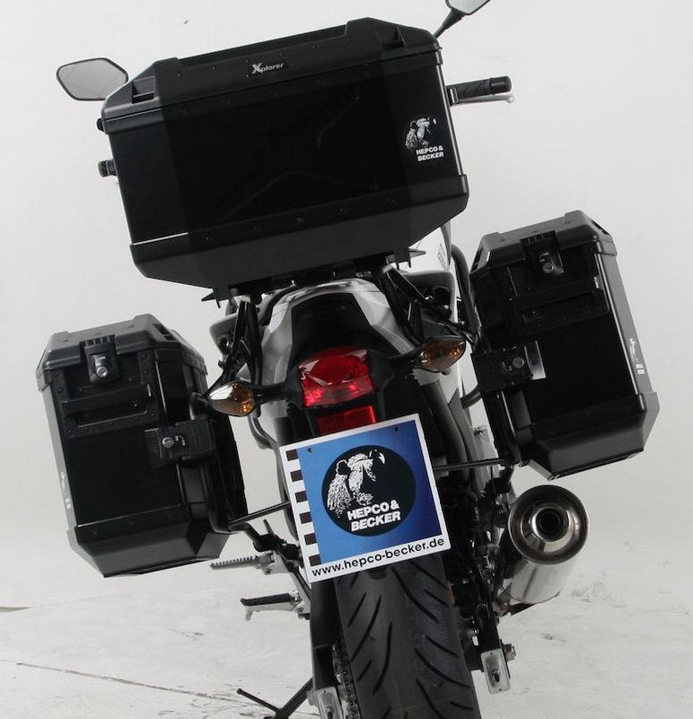 Hepco & Becker Sidecarrier Lock-it-black for Honda NC 700 X / 750 X / DCT | 650973 00 01