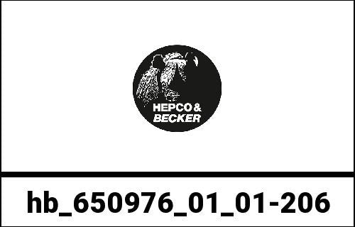 Hepco & Becker / ヘプコ&ベッカー Topcase - Set Journey 30 incl. carrier for Honda CRF 250 L (2012-) / Rally (2017-2021) | 650976 01 01-206