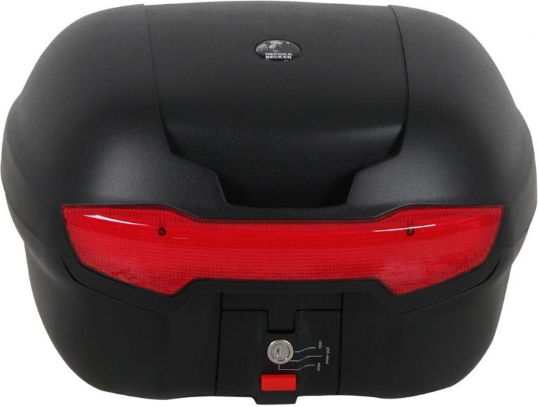 Hepco & Becker Topcase-Set Journey 40 black incl. carrier for Honda CRF 250 L (2012-) / Rally (2017-) | 650976 01 01 - 089 black