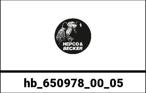 Hepco & Becker Sidecarrier Lock-it-anthracite for Honda CB 500 X until 2016 | 650978 00 05