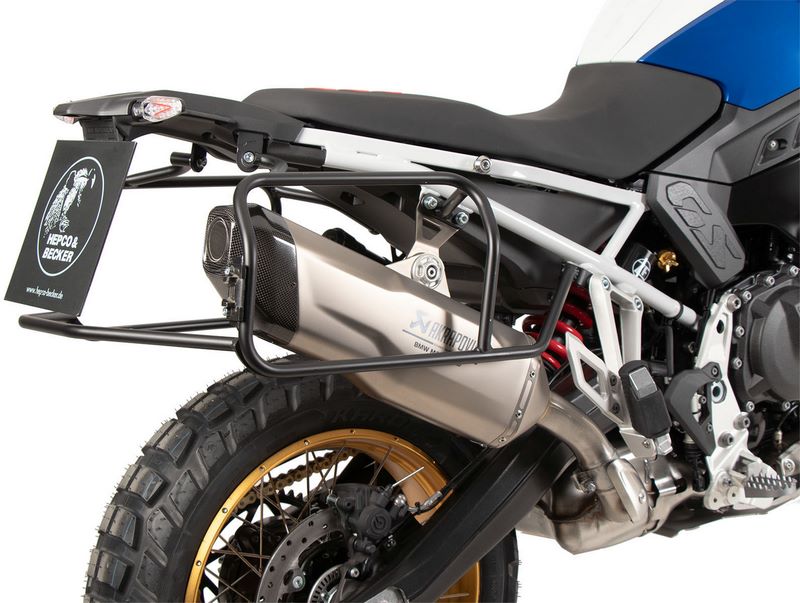 Hepco & Becker サイドキャリアカットアウトブラックフォーエクスプローラーカットアウトケース40/37フォー BMW F 900 GS (2024-) | 6516534 00 01