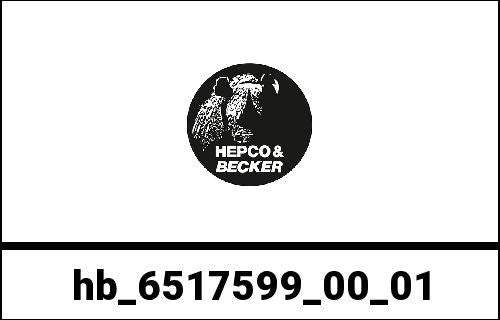 ヘプコ＆ベッカー サイドケースホルダー + Xplorer(Cutout)セット  シルバー  aprilia Tuareg 660 | 6517599 00 01