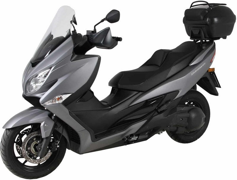 Hepco & Becker / ヘプコ&ベッカー Alurack topcasecarrier – black for Suzuki Burgman 400 from 2017 | 6523539 01 01