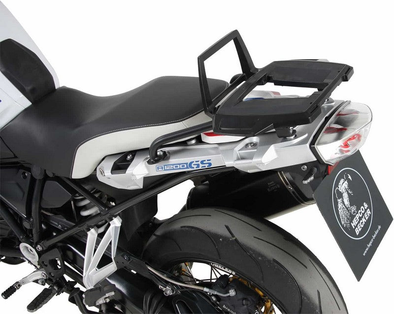 Hepco & Becker / ヘプコ&ベッカー Alurack topcasecarrier - black for BMW R1250GS with short HP seat (2019-) / R1200GS LC HP | 6526521 01 01