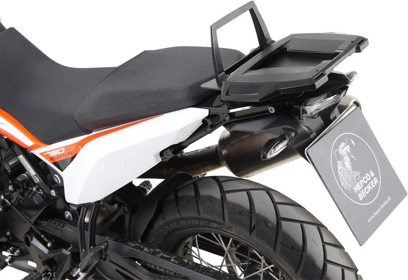 Hepco & Becker / ヘプコ&ベッカー Alurack topcasecarrier – black for KTM 790 Adventure R (2019-) | 6527581 01 01