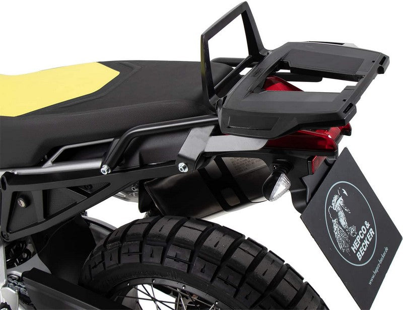 Hepco & Becker / ヘプコ&ベッカー Alurack topcasecarrier - black for Harley-Davidson Bronx (2020-) | 6527599 01 01