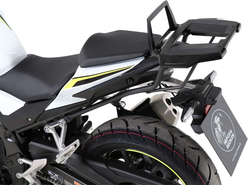 Hepco & Becker / ヘプコ&ベッカー Alurack topcasecarrier - anthracite for Honda CBR 500 R (2019-) | 6529517 01 05