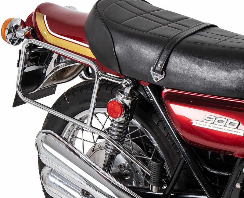 Hepco and Becker / ヘプコアンドベッカー Sidecarrier permanent mounted chrome for Kawasaki Z 900 (1973-1976)/Z1000 A (1977-1978) | 6532535 00 02