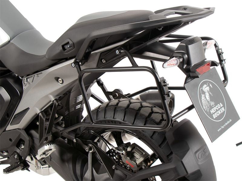 Hepco & Becker サイドキャリアパーマネントマウントブラック BMW R 1300 GS (2023-) | 6536532 00 01