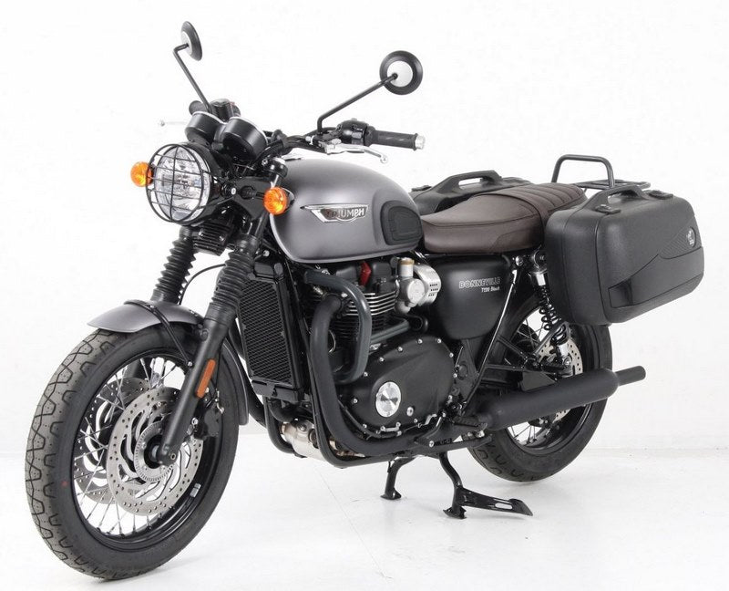 Hepco & Becker Sidecarrier permanent mounted-for Triumph Bonneville T 100 / Black from 2017 | 6537559 00 01