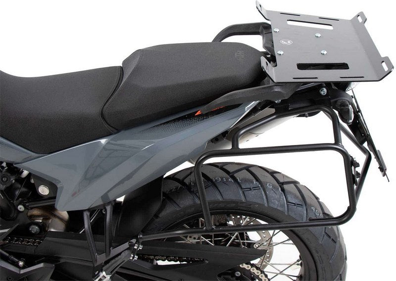 Hepco and Becker / ヘプコアンドベッカー Side carrier permanent mounted black for KTM 890 Adventure / R / Rally (2021-) | 6537617 00 01