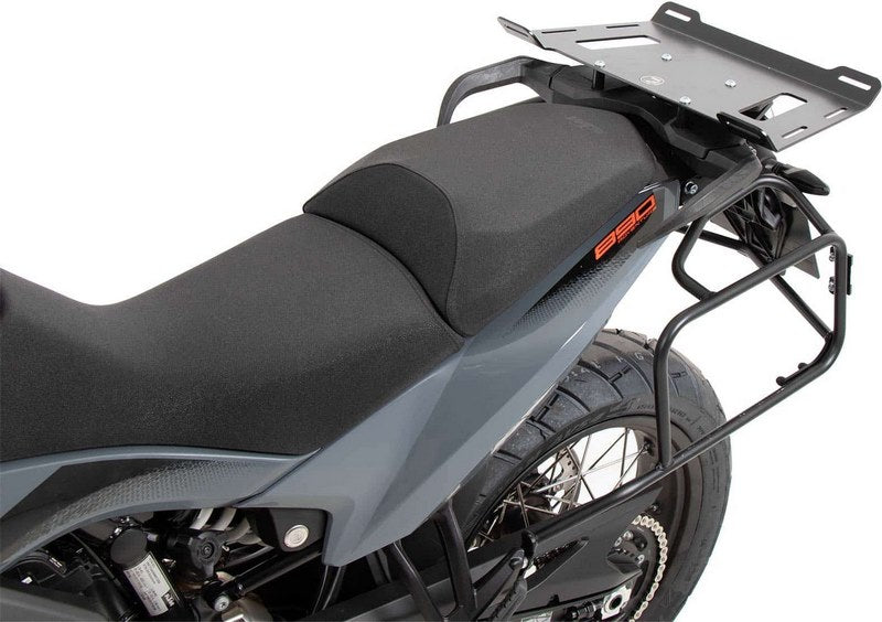 Hepco and Becker / ヘプコアンドベッカー Side carrier permanent mounted black for KTM 890 Adventure / R / Rally (2021-) | 6537617 00 01