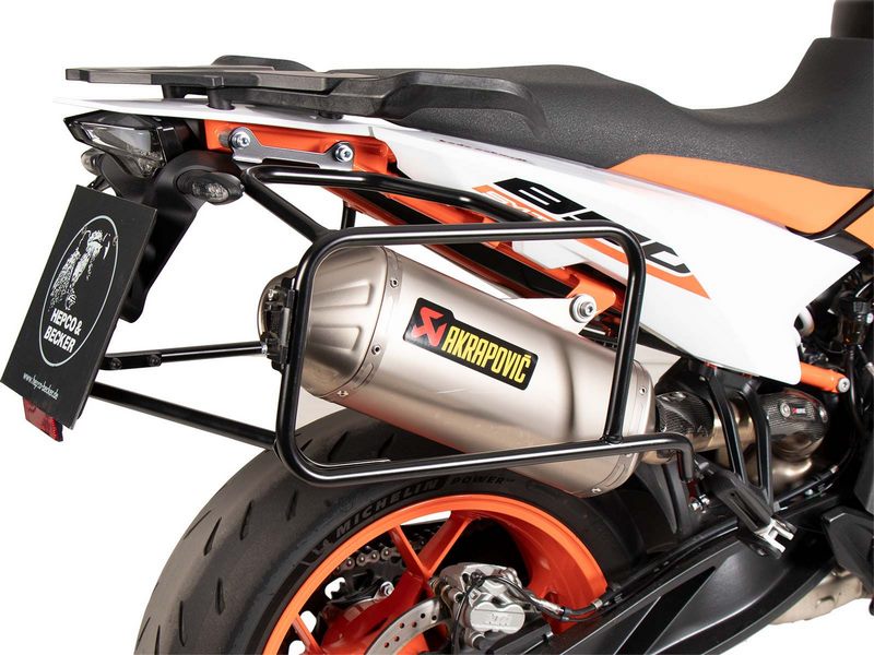 Hepco & Becker サイドキャリアパーマネントマウントブラック KTM 890 SMT (2023-) | 6537655 00 01