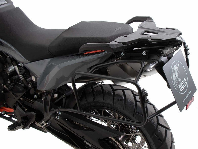 Hepco & Becker サイドキャリアパーマネントマウントブラック KTM 890 Adventure / R / Rally (2023-) | 6537656 00 01