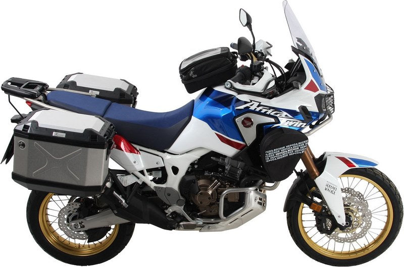 Hepco & Becker Sidecarrier permanent mounted-black for Honda CRF1000L Africa Twin from Bj.2018 | 6539512 00 01