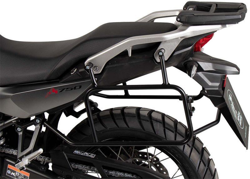 Hepco & Becker サイドキャリアパーマネントマウントブラック Honda XL 750 Transalp (2023-2024) | 6539539 00 01
