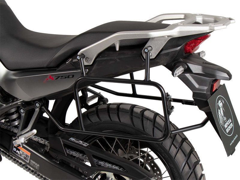 Hepco & Becker サイドキャリアパーマネントマウントブラック Honda XL 750 Transalp (2023-2024) | 6539539 00 01