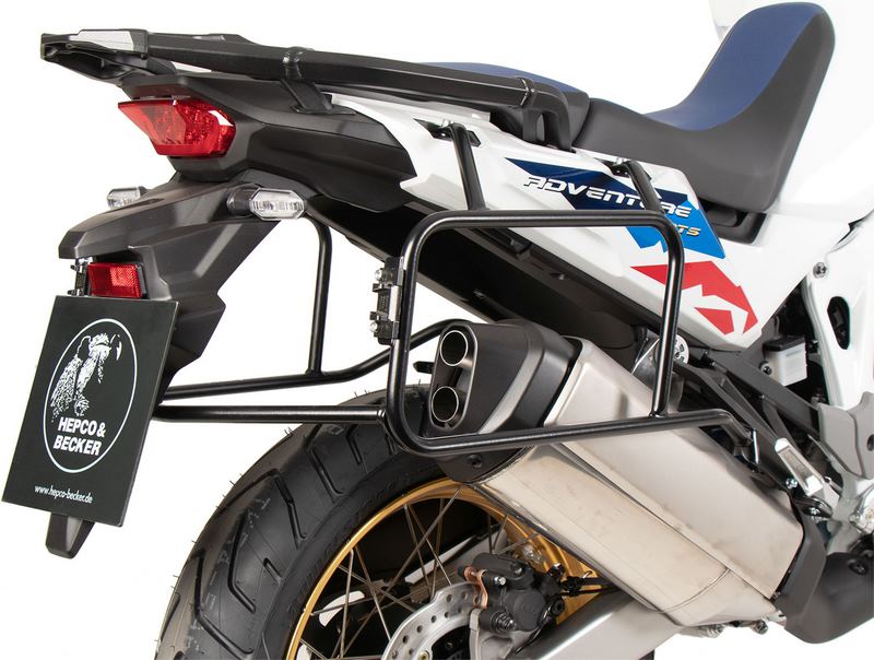 Hepco & Becker サイドキャリアパーマネントマウントブラック Honda CRF 1100L Africa Twin Adventure Sports (2024-) | 6539544 00 01