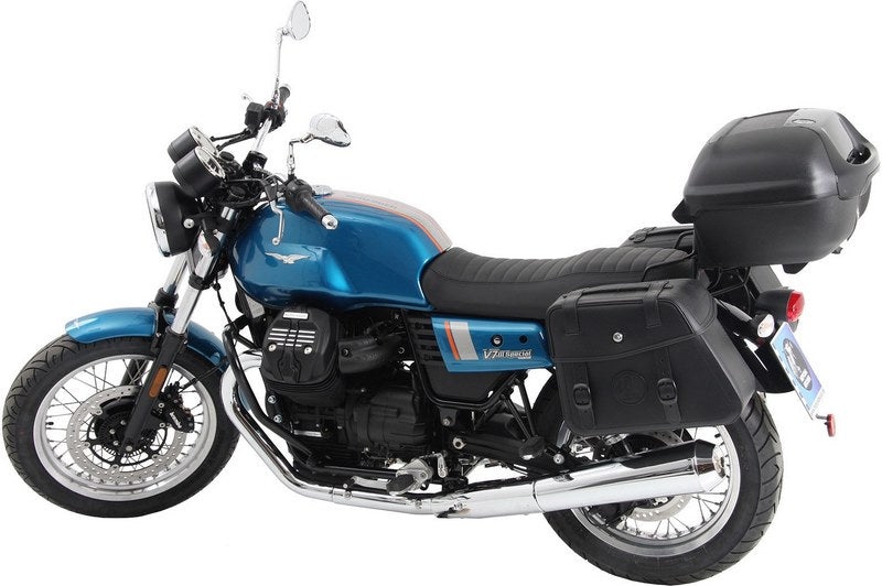 Hepco & Becker Tube Topcasecarrier / rear rack-black for Moto Guzzi V 7 III stone/ special / Anniversario from 2017 | 654550 01 01
