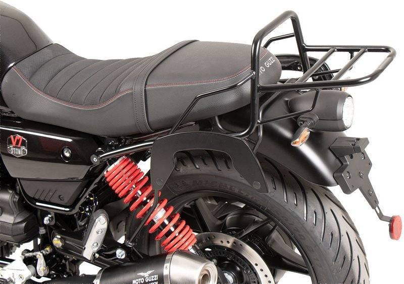 Hepco & Becker トップケースキャリアチューブタイプブラック Moto Guzzi V7 Stone Special Edition (850ccm) (2022-2023) | 654558 01 01