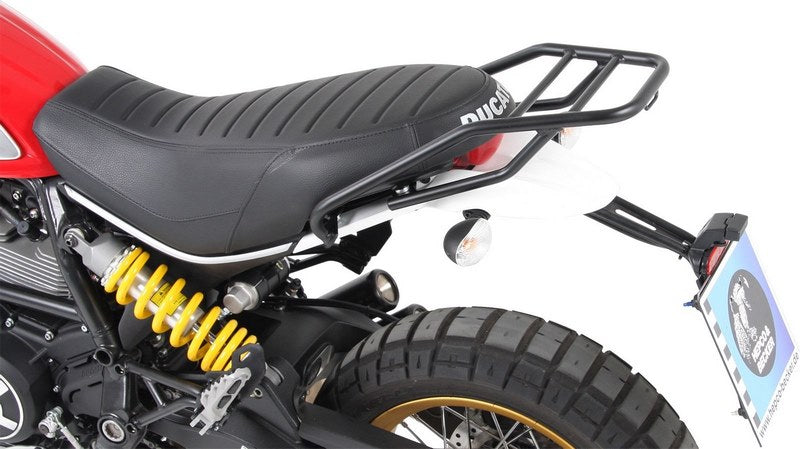 Hepco & Becker Tube rear rack-black for Ducati Scrambler 400 Sixty2 / 2016 | 6547538 01 01