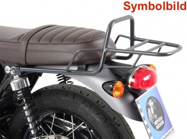Hepco & Becker Tube topcasecarrier-chrome for Triumph Bonneville T 120 / Black from 2016 | 6547544 01 02