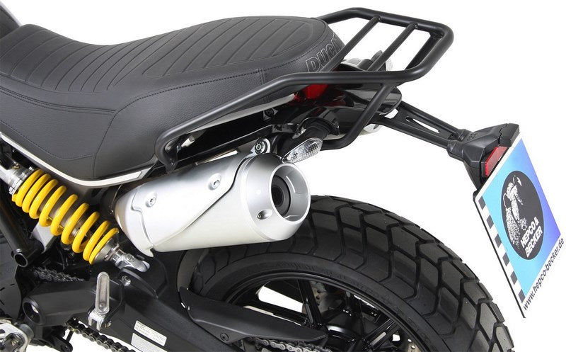 Hepco & Becker Tube rear rack-black for Ducati Scrambler 1100 ab 2018 | 6547566 01 01
