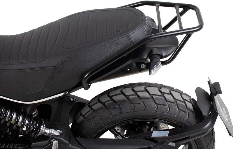 Hepco and Becker / ヘプコアンドベッカー Tube rear rack - black for Ducati Scrambler 1100 Dark Pro/Pro/Sport Pro (2021-) | 6587616 01 01