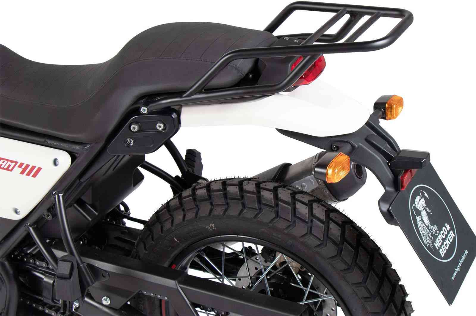 ヘプコ＆ベッカー リアキャリア Royal Enfield Scram 411 | 6587646 01 01