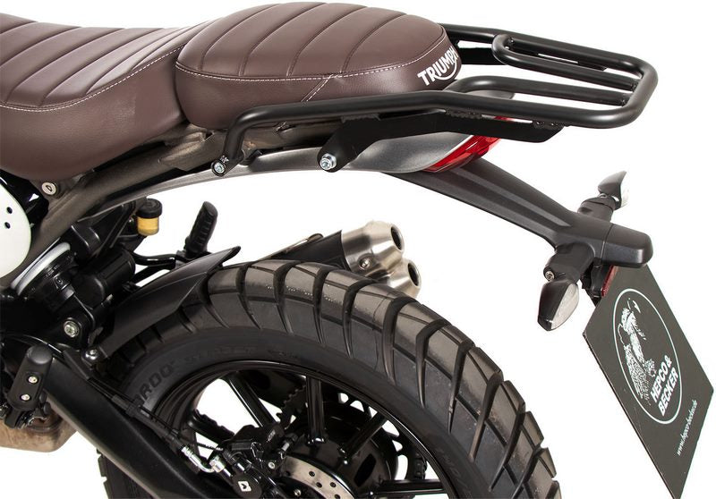 Hepco & Becker リアキャリアチューブタイプ ブラック Triumph Scrambler 400 X (2024-) | 6587663 01 01