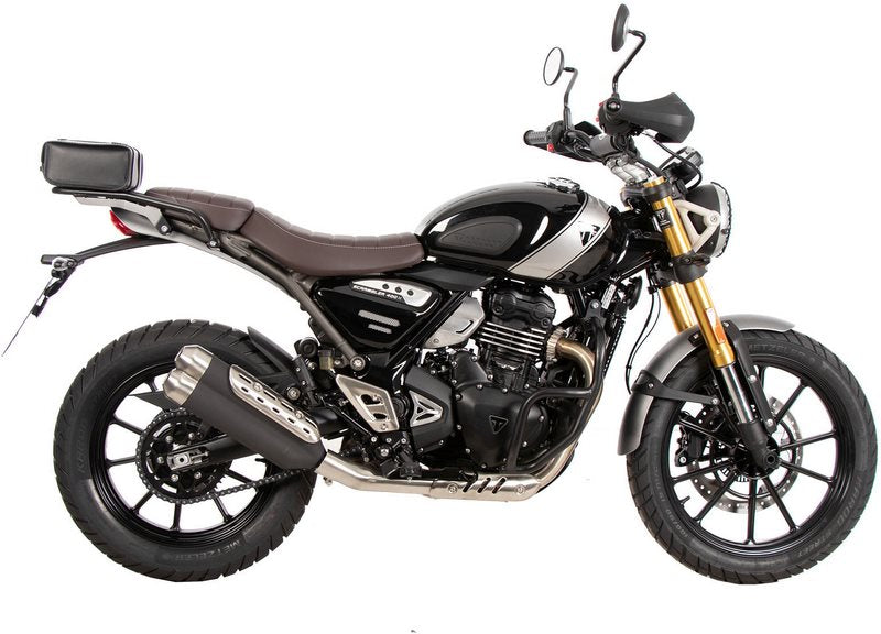 Hepco & Becker リアキャリアチューブタイプ ブラック Triumph Scrambler 400 X (2024-) | 6587663 01 01