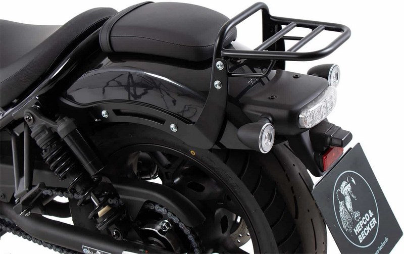 Hepco and Becker / ヘプコアンドベッカー Rear rack black for Honda CMX 500 Rebel (2017-) | 658998 01 01