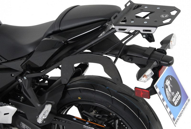 Hepco & Becker Minirack soft luggage rear rack for Kawasaki Ninja 650 from 2017 | 6602528 01 01